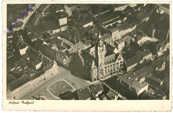 ak204433 Dessau, Rathaus