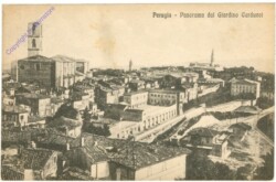 Perugia, Panorama dal Giardino Corducci