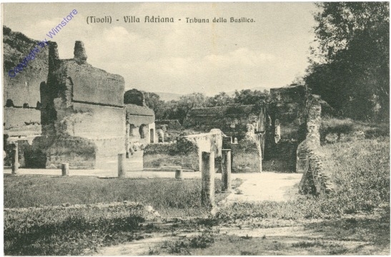 Tivoli, Villa Adriana, Tribuno della Basilica