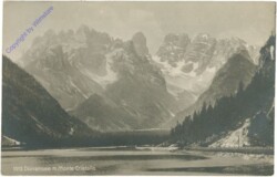 Dürrensee, mit Monte Cristallo