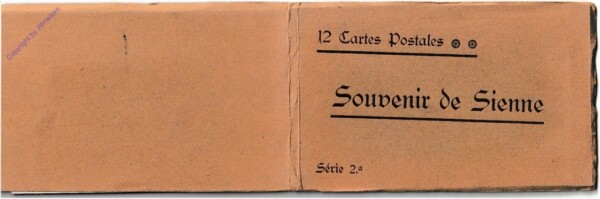 ak204550 Sienne, Ansichten, 12 Postkarten