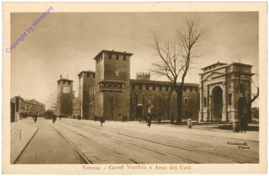 Verona, Castel Vecchio e Arco dei Gavi