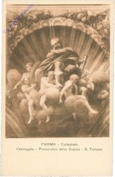 Parma, Cattedrale, Correggio: Pennacchio della Cupola