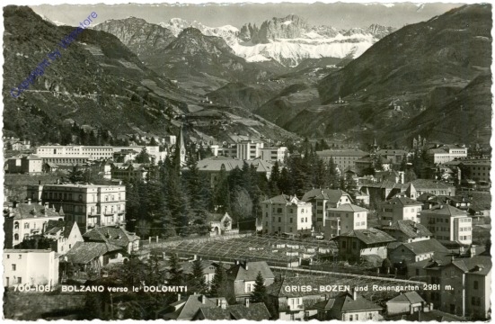 ak204583 Bolzano (Bozen), verso le Dolomiti