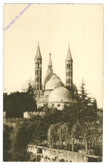 Padova, Chiesa del Santo veduta dalla Villa Treves