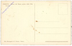 Padova, Chiesa del Santo veduta dalla Villa Treves