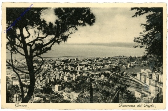 Genova, Panorama dal Righi