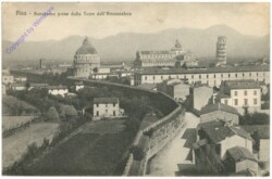 Pisa, Panorama preso dalla Torre dell'Amanzatore