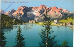 Misurina, col Sorapis