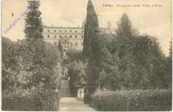 Tivoli, Prospetto della Villa d'Este