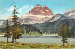 Misurinasee, mit 3 Zinnen