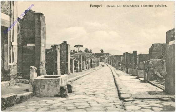 Pompei, Strada dell'Abbondanza