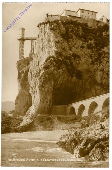 Grimaldi Vintimiglia, Frontiera Franco Italiano