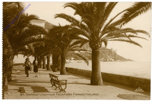 Grimaldi Vintimiglia, Frontiera Franco Italiano