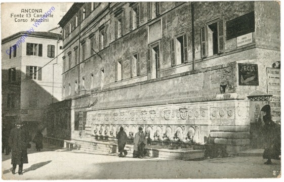 Ancona, Fonte 13 Cannelle Corso Mazzini