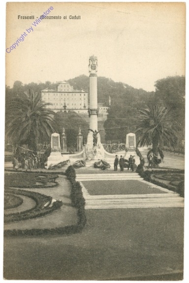 ak204696 Frascali, Monumento dl Cadutti