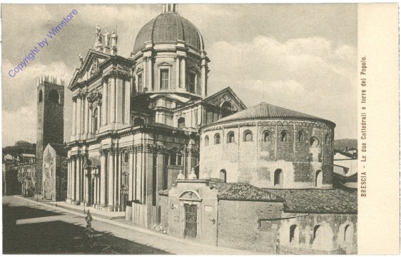 ak204698 Brescia, Le due Cattedrali