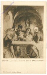 Brescia, Finacoteca Comunale, La Cena in Emaus