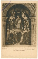 Brescia, Chiesa di S. Francesco, La B.V. Col Bambino Gesu e Vari Santi
