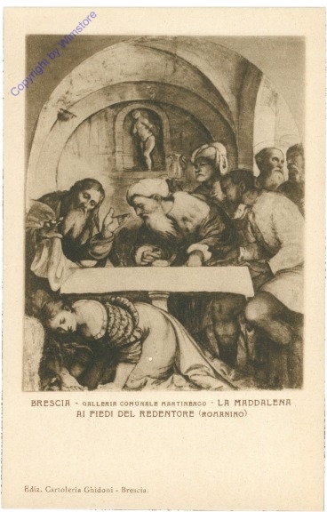 ak204708 Brescia, Galleria Comunale Martinenco, La Maddalena al piedi del Redentore