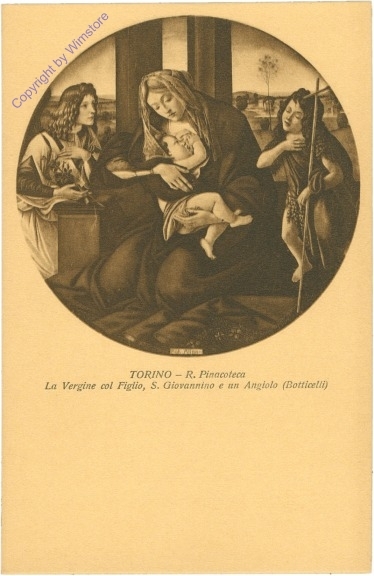 Torino, R. Pinacoteca, La Vergine col Figlio