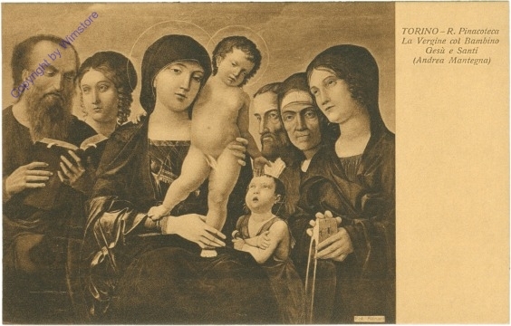 Torino, R. Pinacoteca, La Vergine col Bambino