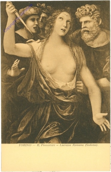 Torino, R. Pinacoteca, Lucrezia Romana