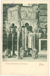 Pisa, Pulpito del Battistero di N. Pisano
