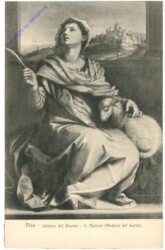 Pisa, Interno del Duomo, S. agnese