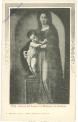 Pisa, Interno del Duomo, La Madonna col Bambino