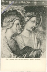 Pisa, Campo Santa, Due teste d'angeli