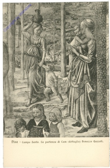 Pisa, Campo Santa, La partenza di Cam