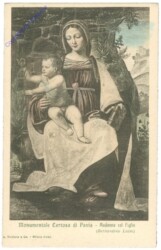 Pavia, Monumentale Certosa, Madonna col Figlio