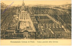 Pavia, Monumentale Certosa, Veduta generale della Certosa