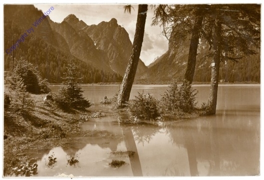 Dolomiti (Dolomiten), Val Pusteria Alta, Lago di Dobbiaco