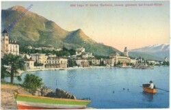 Gardone, Lago di Garda, veduta generale dal Strand-Hotel