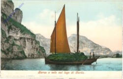 ak204811 Lago di Garda, Barca a vela sul lago