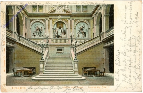 Trieste, Inneres der Post II
