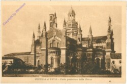 Pavia, Parte posteriore della Chiesa