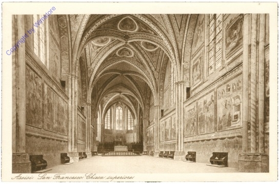 ak204832 Assisi, San Francesco Chiesa superiore