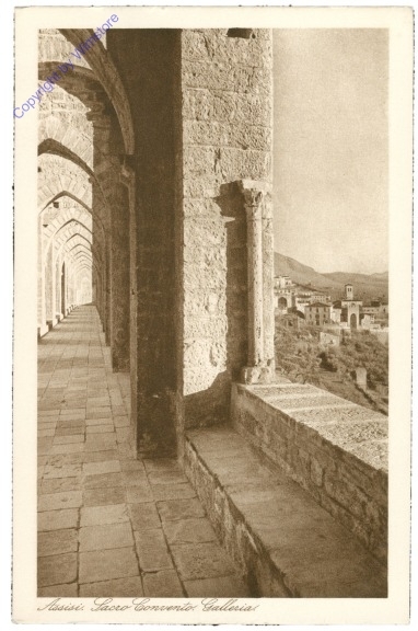 ak204837 Assisi, Sacro Convento Galleria