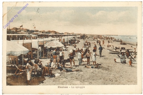 Riccione, La Spiaggia