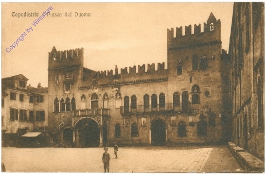 ak204879 Capodistria, Piazza del Duomo