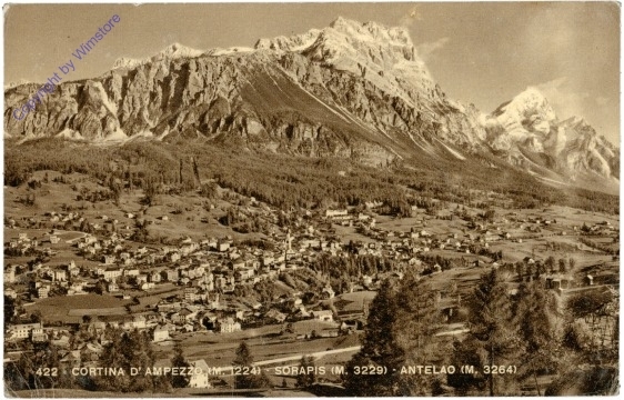 Cortina d'Ampezzo, Sorapis, Antelao