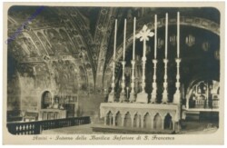 Assisi, Interno della Basilica Inferiore di S. Francesco