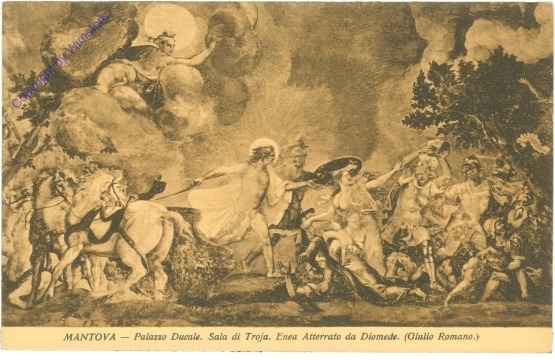 Mantova, Palazzo Ducale, Sala degli Troja