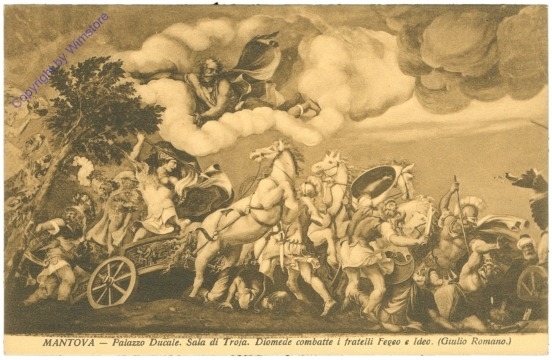 Mantova, Palazzo Ducale, Sala degli Troja