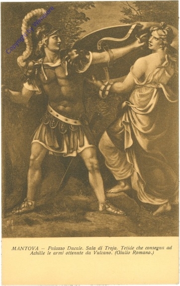 Mantova, Palazzo Ducale, Sala degli Troja