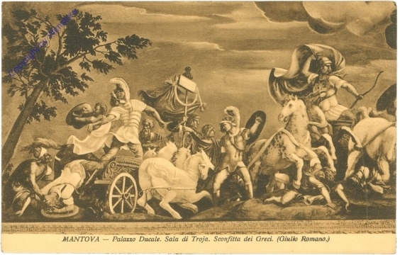 Mantova, Palazzo Ducale, Sala di Troja