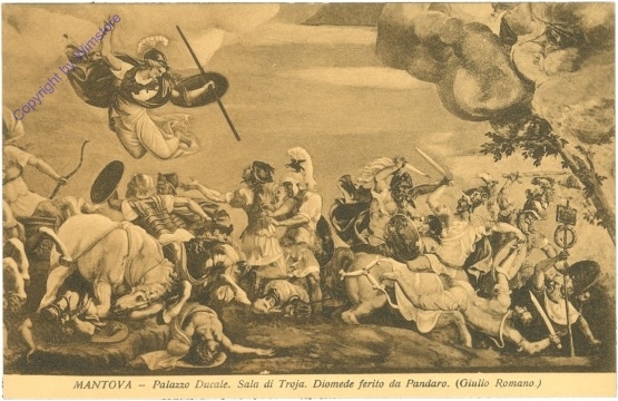 Mantova, Palazzo Ducale, Sala di Troja